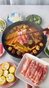 【COD】Electric Cooking Pot 5L Large Capacity Heavy Duty Non Stick Ceramic Portable Multi Function Electric Steamer Wok Big Size For Dorm Apartment Travel Household Hot Pot Frying Cooking