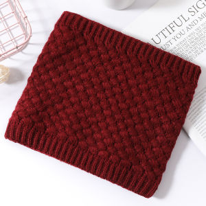 Fleece-lined Scarf Female Autumn Winter Couple Thickened Cold Protection Thermal Head Cover Scarf Outdoor Cycling Neck Protection Windproof Bandana Men