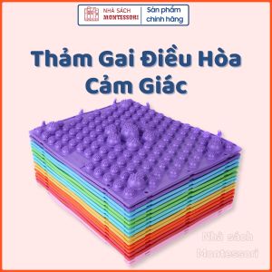 Thảm Gai Trị Liệu Cảm Giác Cho Bé Giáo Cụ Điều Hòa Cảm Giác Trẻ Tự Kỷ Tăng Động Giảm Chú Ý Chậm Nói - Nhà Sách Montessori