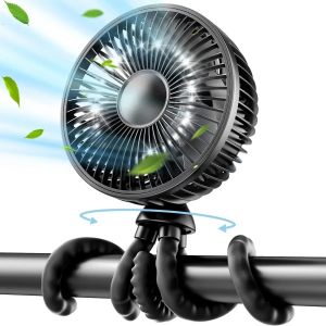 Quạt Mini Di Động Tiện Lợi Hình Tôm Hùm Quạt Cầm Tay Nhỏ Gọn Cho Giỏ Xe Đẩy Trẻ Em Quạt Di Động Dùng Trong Ký Túc Xá