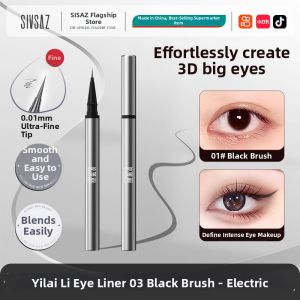 SIVSAZ | Waterproof Smudge-Proof Long-lasting Beginner Friendly Fine Eyeliner Pen 3 Pieces