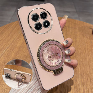 Realme 13 pro Supreme Edition Silicone Phone Case Full Cover Anti-Fall Soft Oppo New Model Female with Stand Desert Sandflow