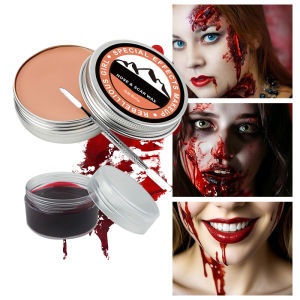 60g Scar Wax for Special Effects MakeupRealistic Fake Scars & WoundsEasy to Shape & BlendSFX Cosplay Halloween & Theater