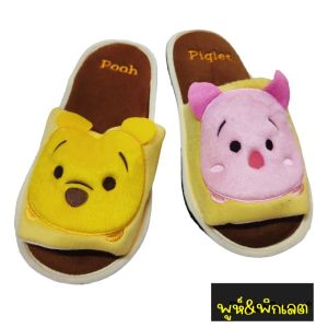 สลีปเปอร์ รองเท้าใส่เดินในบ้านพื้นบาง slippers ฟรีไซส์ใส่ได้ถึงเท้าเบอร์42