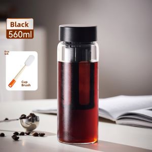 Portable Glass Cold Brew Coffee Bottle GIANXI