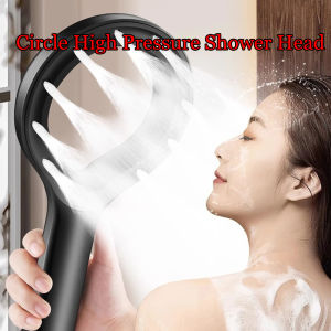 High Pressure Shower Head Heart Ring Spray Booster Shower Heads Home Shower Sets Bathroom Rain Shower Mixer Bathroom Accessories
