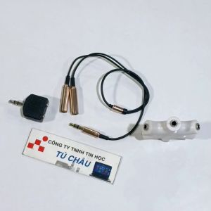 Cáp chia âm thanh 1 ra 2 / 1 ra 5 Chuẩn 3.5 ly (3 điểm cực)