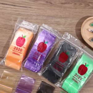 Gói 100 Túi Ziplock Nhựa Nhiều Màu Sắc 20 Inch Chống Thấm Chống Mùi Bền Dùng Để Bảo Quản Gia Vị