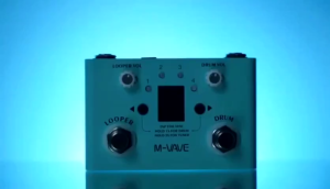 M-VAVE Lost Tempo V2 Drum Machine & Looper Pedal Built-in 30 Drum Kits 11 Mins Recording Time Guitar Pedal