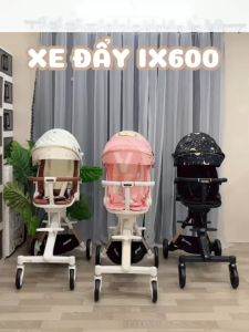 Xe Đẩy Cao Cấp 2 Chiều Gấp Gọn 3 Mức Ngả Tựa Lưng Cho Bé V-BABY IX600