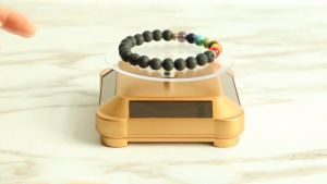 แท่นโชว์สินค้า แท่นหมุนโชว์ 360 องศา พลังงานแสงอาทิตย์ แท่นวางโชว์แท่นวางของ แท่นวางโชว์ของ แท่นหมุนโชว์ เครื่องประดับ โชว์นาฬิกา