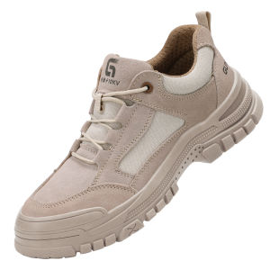 DREBO | Mens Lightweight Puncture Proof Wear-resistant Safety Shoes