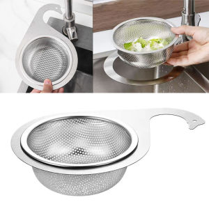 ตะกร้าที่กรองซิงค์หงส์สแตนเลสเก็บข้อมูลแบบลบได้หัวมะยมตะกร้าสะเด็ดน้ำชั้นคว่ำจานแบบเปียกและแห้ง