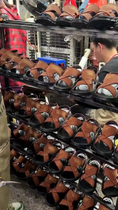 Decimus sandal kulit / Sandal Selop pria model Elegant dan Keren