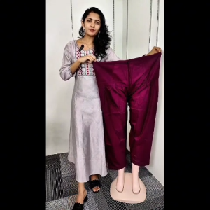 Madanikas Cotton Salwar Pant to match for Kurti Patiyala Pant