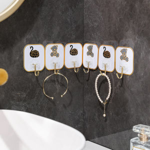 Cnmf hộ gia đình đục lỗ móc treo tường với bám dính chắc và không hằn dấu