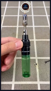 COD Cepat Taffware Solder Tanpa listrik 1set Gas Butane Portable Iron Pen Portable Iron Multifungsi 80W- MT-100