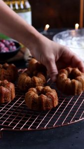 6 Cavity Mini Bundt Spiral Silicone Mold Mould For Cake Brownie Pudding Jelly Kuih Soap Candle