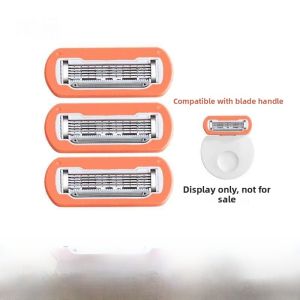 DomonDolly Ladies Manual Shaving Razor Small round Dot Design Full Body Washable Non Charging Home Use Hair Removal Tool