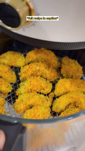 La gourmet Crystalline Air Fryer 4L - Easy Clean Oil Free Smokeless No Coating