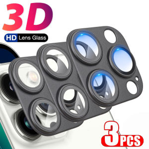 3ชิ้นป้องกันตัวปกป้องกล้องถ่ายรูปหลังเต็มรูปแบบสามารถใส่ได้กับ IPhone 16 16พลัส16Pro เลนส์ด้านหลังป้องกันรอยขีดข่วนกระจกเทมเปอร์