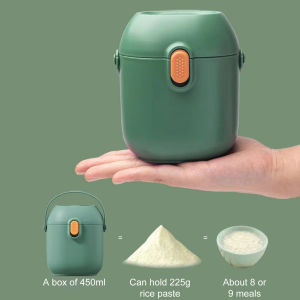 Storage Box Milk Powder Storage Box Large Capacity Bpa Free Milk Powder Dispenser with Handle Portable Snacks Container
