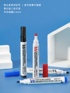 Truecolor Whiteboard Pen Water-based Erasable Marker Big Head Pen for Office Use Children Drawing Special Presentation Pen
