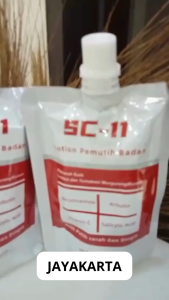 Lation SC 11 Mencerahan Kulit melembabkan membersihkan meratakan warna kulit lebih halus kenyal dan bercahaya