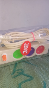 Stop Kontak 3 Lubang Colour 3M full SNI-S4