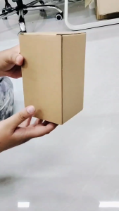 HUI กล่องกระดาษ น้ำตาล กล่องใส่สินค้า ของชำร่วย ของเเจก ของฝาก มีหลายขนาด พร้อมส่ง ราคาถูกมาก