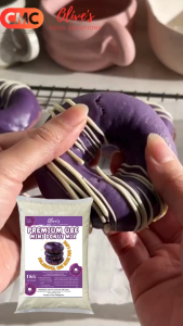 Olive’s Premium Ube Mini Donut Mix 1KG | Easy Mix | Soft & Fluffy | Creamy Ube Flavor