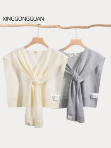 XINGGONGGUAN | ผ้าคลุมไหล่ผู้หญิงแบบบางผสมขนสัตว์สำหรับใส่ทำงานในช่วงฤดูร้อน ผ้าคลุมไหล่แบบบางสำหรับใส่กลางแจ้ง ผ้าคลุมไหล่แบบลำลอง