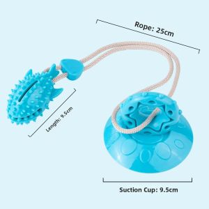 7o | Suction Cup Durable Chewable Entertainment Toy for Dogs