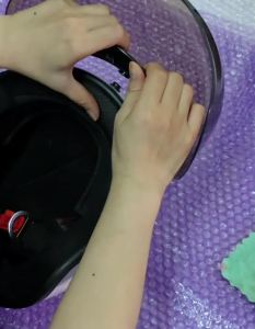 หมวกกันน็อคทรงคลาสสิค วินเทจ V-Tech รุ่น A300 หมวกกันน็อควินเทจ สีพื้น ฟรีไซซ์รอบศีรษะประมาน 58-59 cm มาตรฐาน มอก.