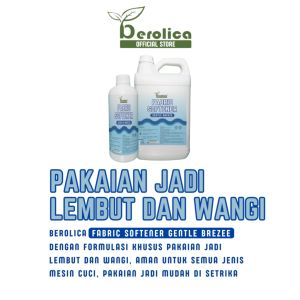 BEROLICA Fabric Softener Gentle Breeze - pembersih pakaian kain selimut sprei dll