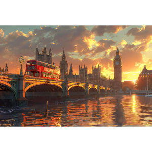 BILIBILI | Jigsaw Puzzle for Adults 500/1000/1200/2000PCS Landscape Artwork Mindful Game Stress Relief Decor Gift