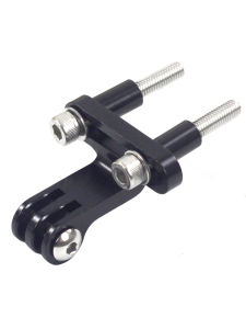 ก้านฉากยึดไฟหน้าจักรยานทำจากอัลลอยด์ตัวยึดกล้องอเนกประสงค์สำหรับตัวยืดกล้องสปอร์ต Gopro Hero ไฟจักรยานอุปกรณ์รถจักรยาน