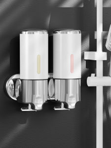 DADIAN | Wall Mounted Shower Gel Shampoo Soap Dispenser Bottle