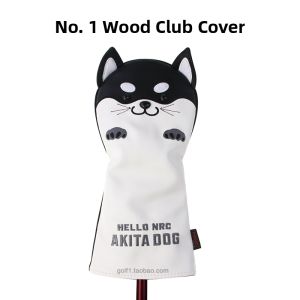 Dominant | Animal Cartoon PU Embroidered Golf Club Head Covers