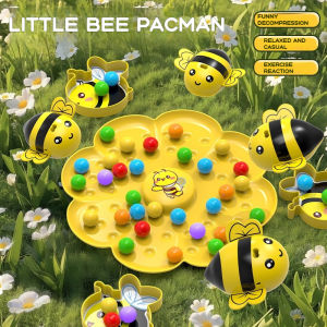 2025 Hot New Little Bumblebee Board Game Puzzle Fishing Toys Interactive Magnetism Toys For Kids Christmas Gift Family Game
