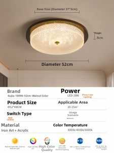 GUJIA | Vintage Luxury Protective Eyes Ceiling Light