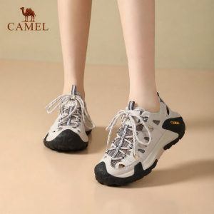 CAMEL | Breathable Hollow Thick Sole Sandals