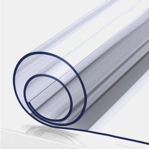 2MM PVC Table Cloth Transparent Waterproof Soft Glass Table Cover Heat Resistant Anti-Greasy Picnic Mat Napkin PVC Waterproof Insulated and Easy To CleanThick Plastic Table Protector