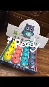 Mainan Lucu dan Unik Mainan Edukasi Anak Robot Burung Hantu Ditekan Bisa Jalan Tanpa Baterai