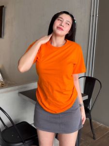 🌈 เสื้อยืด S นอร์ม สีพื้น คอกลม มี 3 ไซต์ สีแสบสะใจม้ากแม่ กระบวนการเสริมสวย รูปร่างสุดๆ รูปแบบทับในก้น่าใหญ่ BASIC SHIRT สุดๆ รุ่น