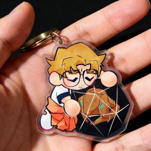 Project Hail Mary Rocky Keychain Shaker Acrylic Keyring Sci Fi Book Merch Fan Gift