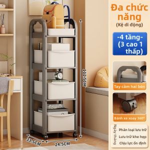 WANGXINGHEYUE | Giá Sách Di Động Đa Năng