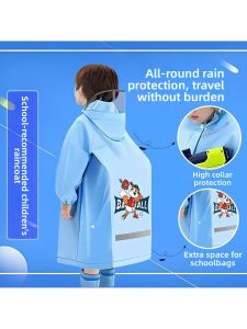 MOLORE | Full Body Waterproof Raincoat for School Children