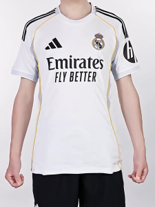 2526 season Real Madrid home jersey short sleeved football jersey sportswear adidas
