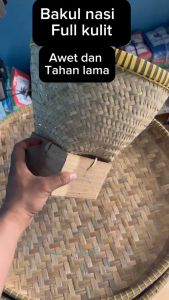 Bakul Nasi Bambu Jumbo/Kulit Bambu Boboko Besar Wakul/Ceting Bambu